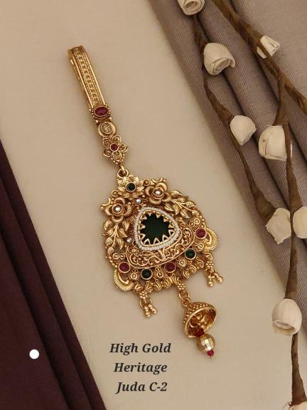 Highr gold heritage juda c 2 Wholesale costume jewellery vendors in Kolkata
